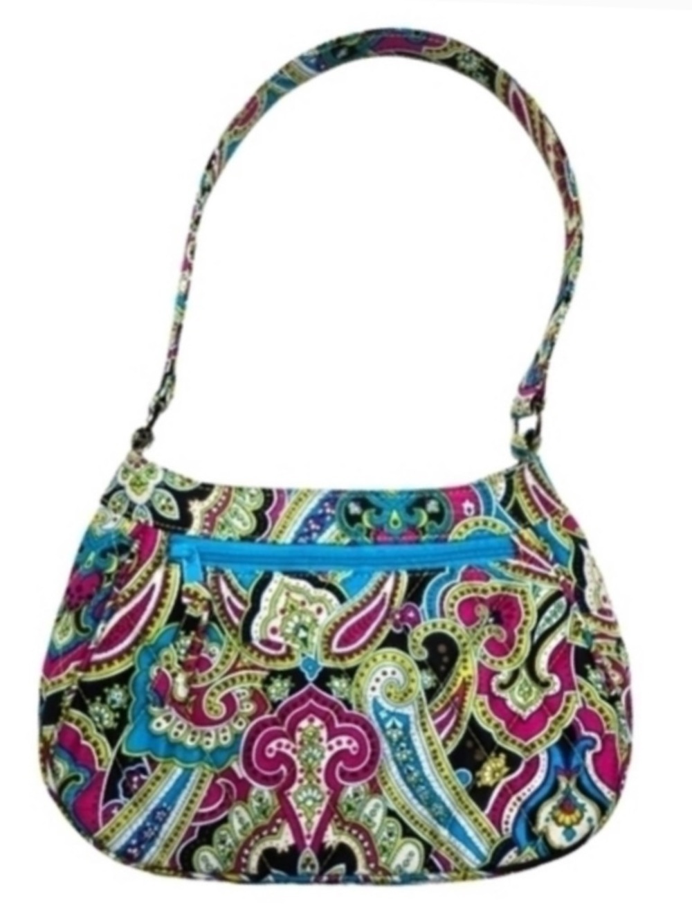 Vera Bradley Y2K  Paisley Blue Purple Small Bag